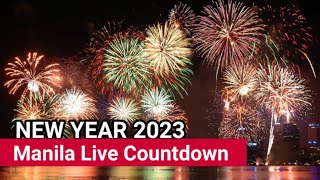 Manila Philippines 2023 Live New Year Countdown