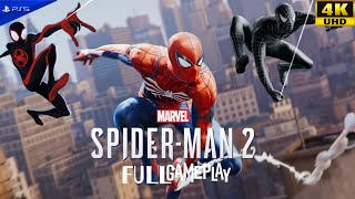 SPIDER-MAN 2 Gameplay Walkthrough FULL GAME PS5 4K 60FPS No Commentary