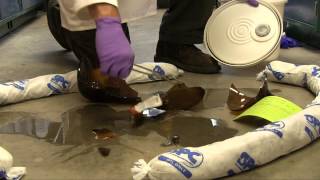 Chemical Spill Cleanup - Absorbent Pads