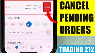 TRADING 212 CANCEL PENDING ORDERS