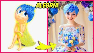 INTENSAMENTE 2 en LA VIDA REAL😀Adivina El Personaje!🎶INSIDE OUT 2 Edición🥰Alegría💙Ansiedad😱Furia😡