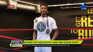 BOXING OUT AND FIRE HOUSE COMMUNITY TEAM WRAPS UP VISIT TO GHANA