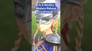 Ys X Nordics Western Release Details! #ysx #jrpg #rpg #falcom #actionrpg #nisamerica #ys10 #gamenews