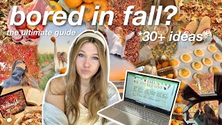 THE ULTIMATE FALL BUCKET LIST!! how to romanticize fall 🎃🍂