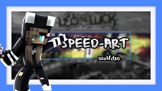 Minecraft Banner Speedart - Wolfdx0 [2]