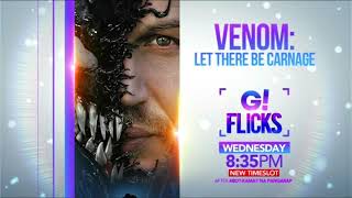 GTV - G! Flicks: Venom: Let There Be Carnage (2021) Promo (July 24, 2024)