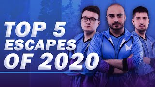 Top 5 Escapes of 2020