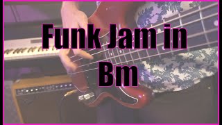 Jam Backing Track – Funk in B Minor – Blues Scale | Play-along