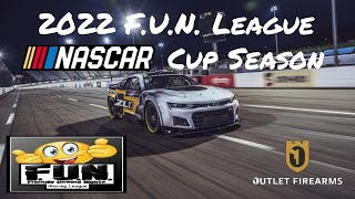 2022 F.U.N. League iRacing NASCAR Cup Season Announcement