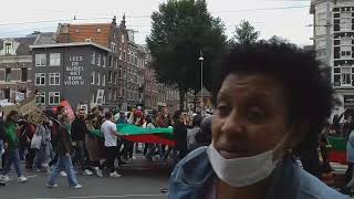 Amsterdam Residents walk out in Solidarity with Afghanistan@maghribia maghribia