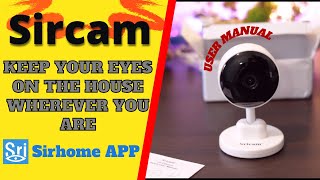 Sricam IP Camera User Manual Setup sirhome APP Night Vision