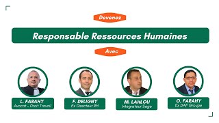 Formation "Responsables Ressources Humaines" : Orientée 100% Métier !