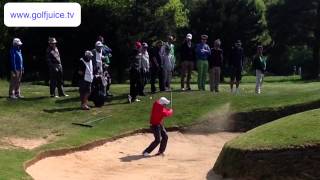 Paul Casey Bunker Shot - (slow motion)