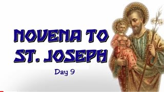 NOVENA TO ST. JOSEPH : Day 9