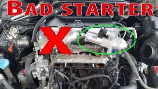 Acura TSX Starter Replacement