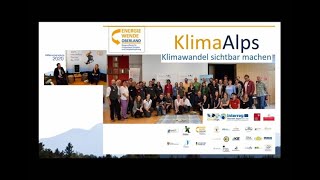 Klimawandel sichtbar machen! Das Projekt KlimaAlps - Stifterversammlung Energiewende Oberland 2020