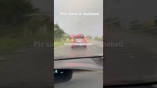 Hail Storm in Auckland #auckland #hailstorm #winter #youtubeshorts #youtube