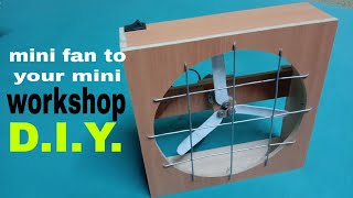 DIY MINI FAN | HOW TO MAKE MINI FAN