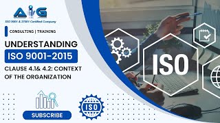 Understanding ISO 9001-2015 - Clause 4.1& 4.2: Context of the Organization- Video 3 of 35