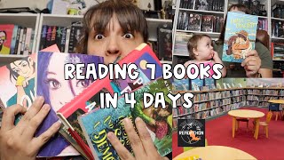 I Read A Lot Of Books & Talked Too Much | The Amazing Readathon Vlog Ep. 1