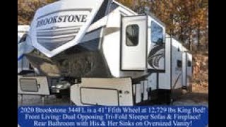 Brookstone 344FL Front Living Fifth Wheel