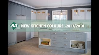 New Kitchen Colours for 2017/2018