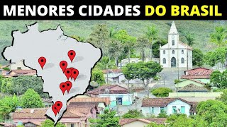 10 MENORES CIDADES DO BRASIL