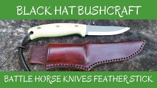 Battle Horse Knives Feather Stick 🔪