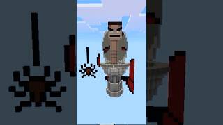 Minecraft: That’s not Skibidi toilet | #minecraft #pixelart #minecraftshorts #viral #skibiditoilet