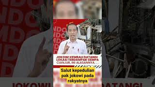 Salut kepedulian pak jokowi pada rakyatnya #shorts #trending