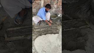 Skilled Worker Create A Unique Cement tiles Handmade #satisfying #shorts #manufacturing #amazingwork