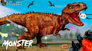 Dinosaurs Hunter Survival Gun Games 3D Android Gameplay 🥶 | Real Dinosaurs Hunting !