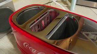 Hot Dog toaster Review made by Coca Cola Coke (Nostalgia Electrics)