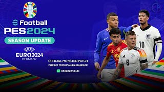 eFootball PES 2024 SEASON UPDATE / EURO 2024 NEW GAMEPLAY / Ps4Hen Jailbreak