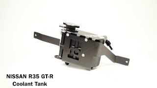 Radium Engineering Billet Coolant Tank for the Nissan R35 GT-R