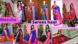 meesho sarees haul #low Prices &best quality #all codes &Prices#cod&free shipping#Revathi Nagesh