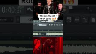 Faze Clan Make A Rock Song 🔥 #rock #faze #clips #flstudio