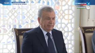 Shavkat Mirziyoyev Samarqandda Islom Karimov maqbarasini ziyorat qildi