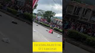 Echa cacinong tampil apik di drag bike VIP bitung