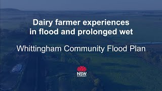 Dairy farmer experiences in flood and prolonged wet: Whitingham Community Flood Plan