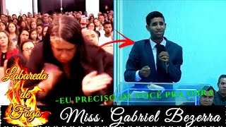 Testemunho de conversão, libertação e batismo com o Espírito Santo do Miss. Gabriel Bezerra.