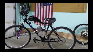 YD100 Motorized mountain bike (first build review)