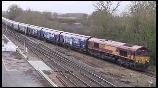 Video footage of Rail Freight Workings through Wrawby & Brocklesby Junctions on 26th January 2023.