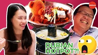 Durian & Matcha Bubble Tea Hotpot in Singapore?! | WebBeds