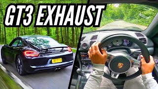 Porsche 981 Cayman S with F1 Headers! (POV DRIVE!)