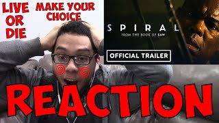 I WANT TO PLAY A GAME MOTHERF***ER!!!!! (Thy Reaction - Spiral: From The Book Of Saw Teaser Trailer)