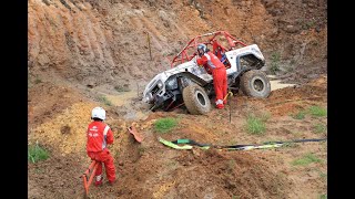 Toyota Fj40 en competencia 4x4. Off Road Challenge Colombia Team Academia 4x4-Envia