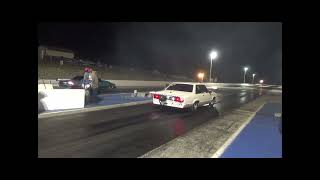 1980 Ford Fairmount with Turbo Godzilla Power at Central Illinois Dragway