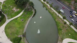 Buenos Aires. Planetario Galileo Galiley. Palermo desde drone Mavic Mini 2