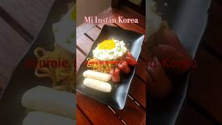 Mi Instan Berbumbu #Pedas ala #Korea by #ayumie #youtubeshorts